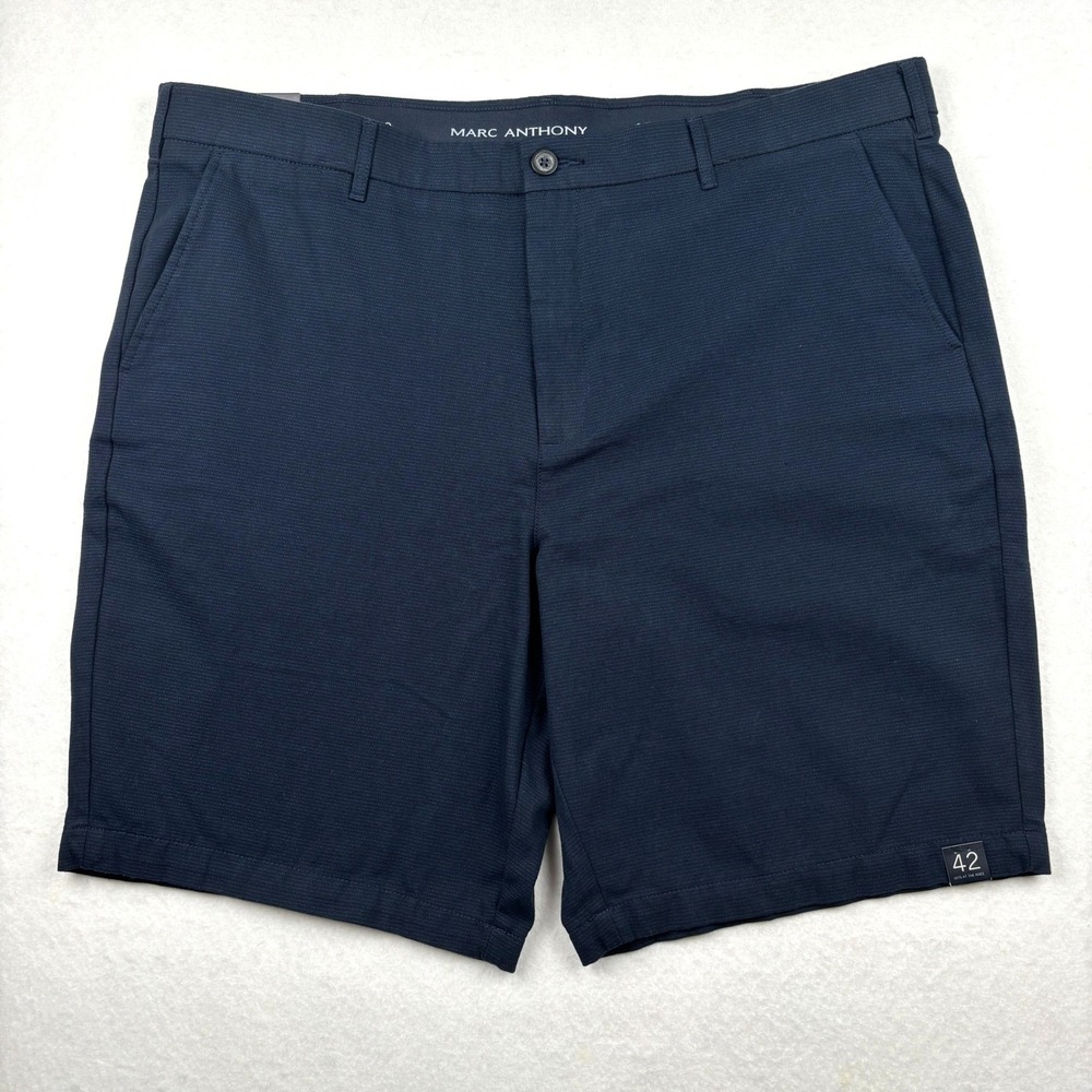 Marc Anthony Shorts Mens 42 Slim Fit Stretch‎ Casual Minimalist NWT